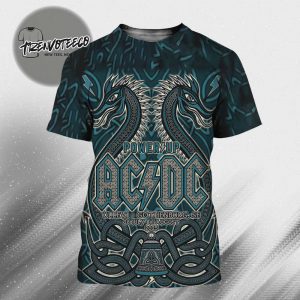 AC DC Power Up Tour At Ullevi In Gothenburg SE On July 28 And August 1 2025 All Over Print Shirt