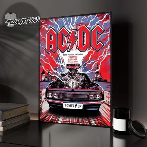 AC DC Tallinn PWR UP Event Tour You’ve Been Thunderstruck On July 24 2025 Home Decor Poster Canvas