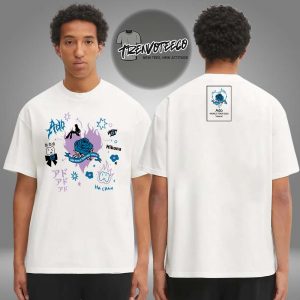 Ado World Tour 2025 Fashionable Hibana Ha Chan Two Sided Unisex T-Shirt