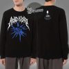 Ado World Tour 2025 Fashionable Hibana Blue Flower Two Sided Sweatshirt