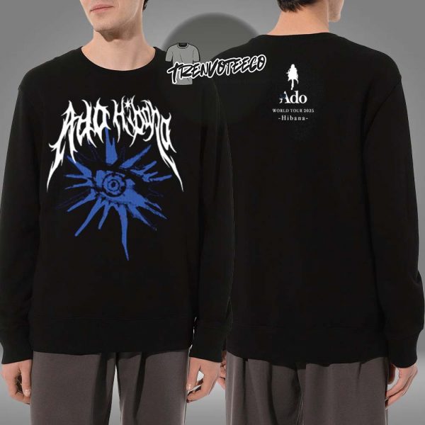 Ado World Tour 2025 Fashionable Hibana Two Sided Sweatshirt