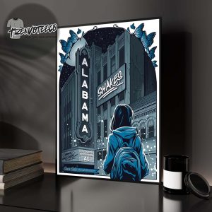 Alabama Shakes Poster Music Show At Coca Cola Amphitheater In Birmingham AL On July 26 2025 Home Decor Poster Canvas