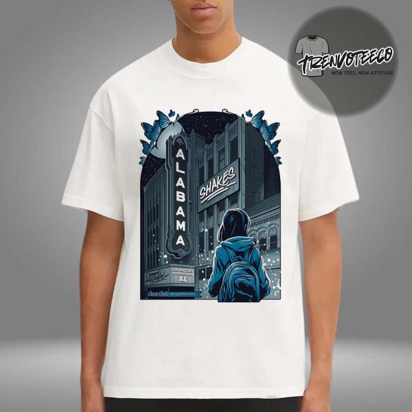 Alabama Shakes Poster Music Show At Coca Cola Amphitheater In Birmingham AL On July 26 2025 Unisex T-Shirt
