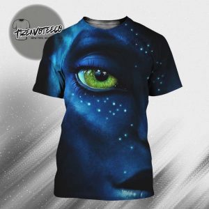 Avatar The Eye Of Pandora A Na’vi Gaze All Over Print Shirt