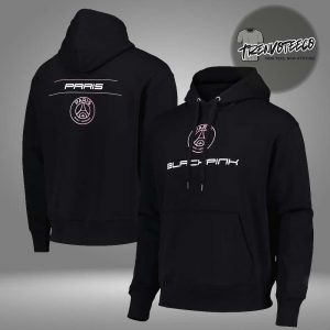 BLACKPINK x PSG Paris Deadline World Tour 2025-2026 Logo Two Sided Hoodie Shirt
