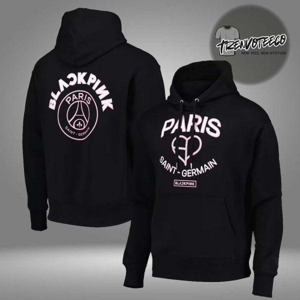 BLACKPINK x PSG Paris Deadline World Tour 2025-2026 Paris 16 Graphic Two Sided Hoodie Shirt