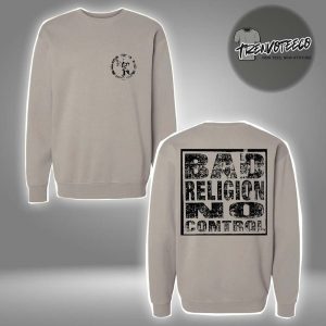 Bad Religion New Merch 2025 Mono Control Two Sided SweatShirt