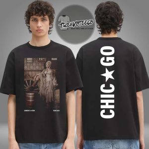 Beyonce Cowboy Carter Tour 2025 Chicago Exclusive Two Sided Unisex T-Shirt