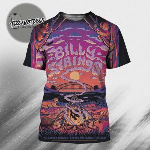 Billy Strings At Icc Sydney Theatre In Sydney Australia On July 17 2025 All Over Print Shirt