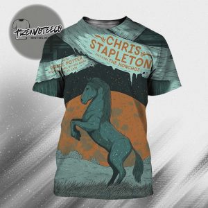 Chris Stapleton Featuring The Honchos At UBS Arena In Belmont Park NY On July 23 2025 All Over Print Shirt