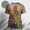 Queens Of The Stone Age Poster Night 2 At Src Salata In Zagreb HR On July 23 2025 All Over Print Shirt