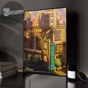 Chris Stapleton Featuring The Honchos Poster Nigh 1 At Madison Square Garden In New York NY On July 25 2025 Home Decor Poster Canvas
