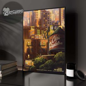 Chris Stapleton Featuring The Honchos Poster Nigh 2 At Madison Square Garden In New York NY On July 26 2025 Home Decor Poster Canvas