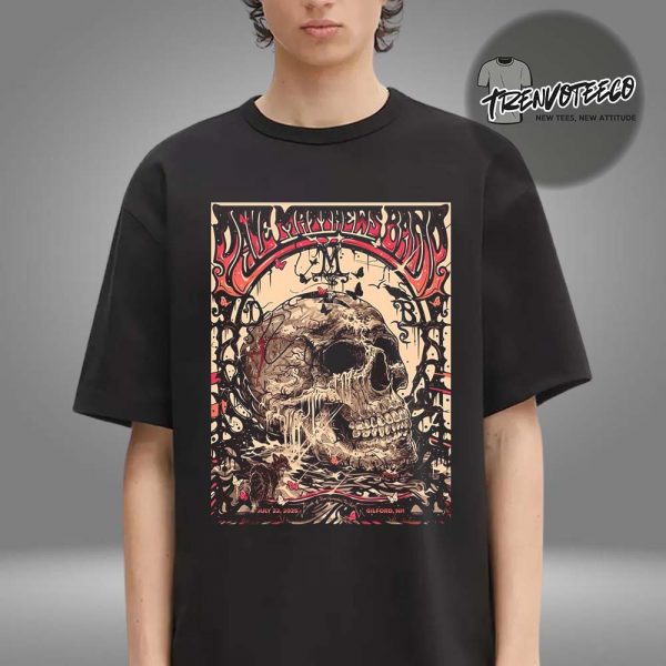 Dave Matthews Band Poster Show At Gilford NH On July 22 2025 Unisex T-Shirt