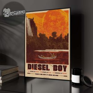 Diesel Boy Southeastern United States Poster Mini Tour 2025 Schedule Home Decor Poster Canvas