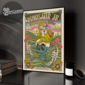 Dinosaur Jr. At The Stone Pony Summer Stage In Asbury Park New Jersey On July 19 2025 Home Decor Poster Canvas