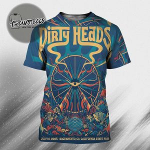 Dirty Heads At California State Fair In Sacramento CA On July 16 2025 All Over Print Shirt