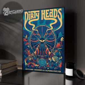 Dirty Heads At California State Fair In Sacramento CA On July 16 2025 Home Decor Poster Canvas