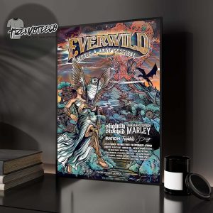 Everwild Music & Arts Festival Legend Valley At Thornville Ohio On July 31 – August 2 2025 Home Decor Poster Canvas