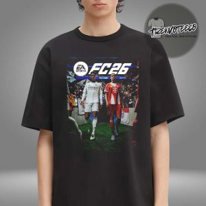 FC 26 EA Sports Cover Athlete Jude Bellingham And Jamal Musiala Unisex T-Shirt