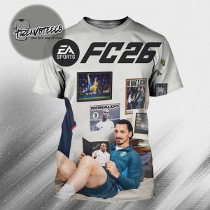 FC 26 EA Sports Cover Athlete Zlatan Ibrahimovic Ultimate Edition All Over Print Shirt