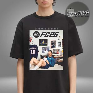 FC 26 EA Sports Cover Athlete Zlatan Ibrahimovic Ultimate Edition Unisex T-Shirt