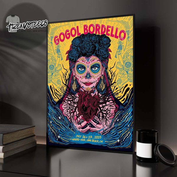 Gogol Bordello At Warped Tour In Long Beach CA On July 26 27 2025 Home Decor Poster Canvas