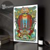 King Gizzard And The Lizard Wizard At TD Pavilion At The Mann In Philadelphia Pa On 25-28 2025 Home Decor Poster Canvas
