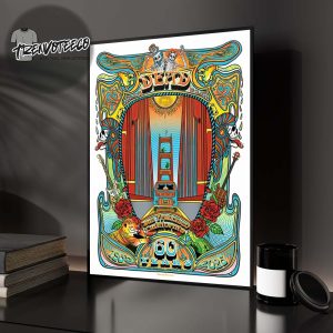 Grateful Dead 60th Anniversary Poster Limited Edition Home Decor Poster Canvas