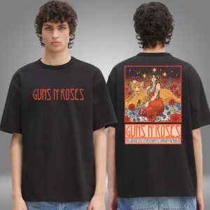 Guns N Roses At Ernst Happel Stadium In Vienna AT On July 24 2025 Two Sided Unisex T-Shirt