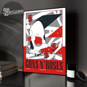 Guns N Roses At Usce Park In Belgrade RS On July 18 2025 Home Decor Poster Canvas