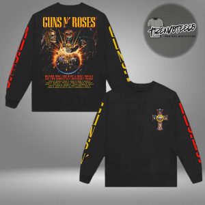 Guns N Roses Globe World Tour 2025 All Over Print Shirt