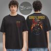 Guns N Roses Vintage Cross World Tour 2025 Two Sided Unisex T-Shirt
