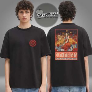Guns N Roses Vienna AT Exclusive Two Sided Unisex T-Shirt