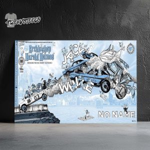 Jack White Full Show Combined Poster No Name Tour Home Decor Poster Canvas