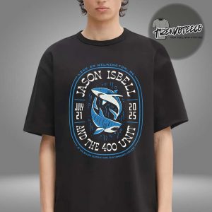 Jason Isbell And The 400 Unit At Wilcon Center In Wilmington NC On July 21 2025 Unisex T-Shirt