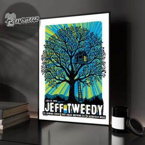 Jeff Tweedy Wilco Band At Tree House Brewing In South Deerfield MA On July 24 2025 Home Decor Poster Canvas