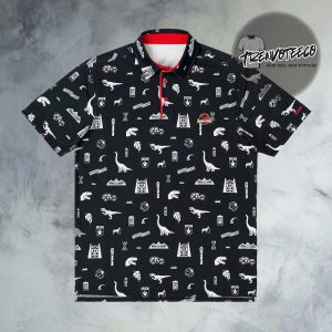 Jurassic Park Life Finds A Way RSVLTS Collection 2025 Polo T-Shirt