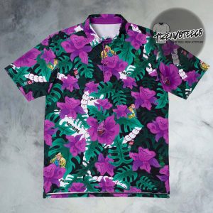 Jurassic Park Nobody Cares RSVLTS Collection 2025 Polo T-Shirt