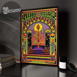 King Gizzard And The Lizard Wizard At TD Pavilion At The Mann In Philadelphia Pa On 25-28 2025 Home Decor Poster Canvas