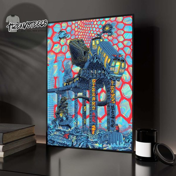King Gizzard & The Lizard Wizard KGLW x NYC ’25 Tour Home Decor Poster Canvas