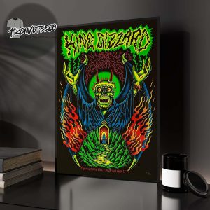 King Gizzard & The Lizard Wizard Limited Poster Show At The Westville Music Bowl In New Haven, Connecticut On July 30 2025 Home Decor Poster Canvas