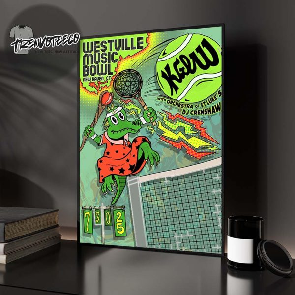 King Gizzard And The Lizard Wizard Westville Music Bowl At Yale University In New Haven CT On July 30 2025 Home Decor Poster Canvas
