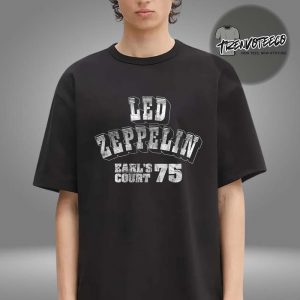 Led Zeppelin Earl’s Court 75 Logo Unisex T-Shirt