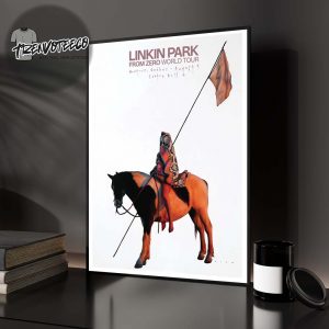 Linkin Park From Zero World Tour 2025 At Bell Centre In Montreal QC On August 5 2025 Home Decor Poster Canvas