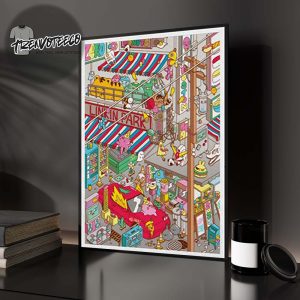 Linkin Park From Zero World Tour 2025 At Boston MA On July 29 2025 Home Decor Poster Canvas