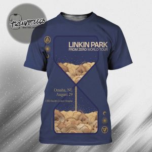 Linkin Park From Zero World Tour 2025 At CHI Heath Center Omaha In Omaha NE On August 29 2025 All Over Print Shirt