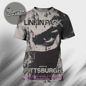 Linkin Park From Zero World Tour 2025 At PPG Paints Arena In Pittsburgh PA On August 19 2025 All Over Print Shirt