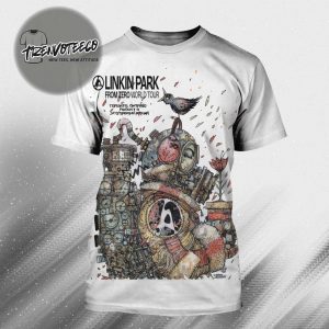 Linkin Park From Zero World Tour 2025 At Scotiabank Arena In Toronto Ontario On August 8 2025 All Over Print Shirt