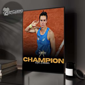 Lois Boisson Champions Of Hambourg European Open WTA 250 Hambourg Home Decor Poster Canvas